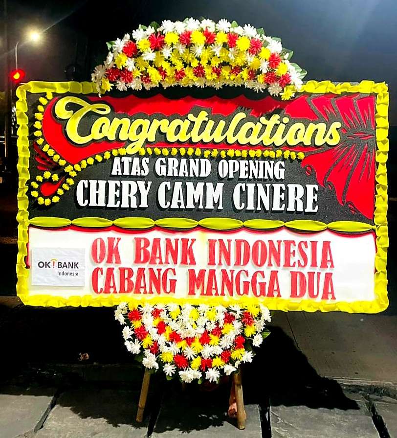 Karangan bunga congratulations