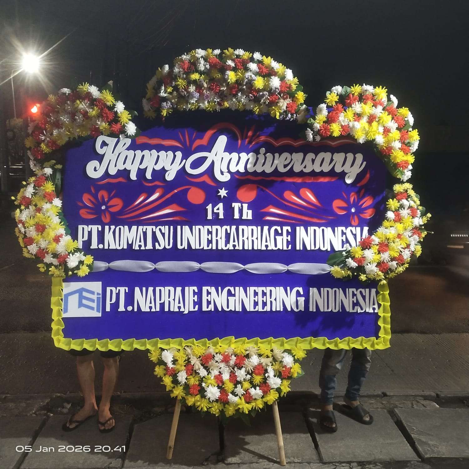 Papan ucapan anniversarry