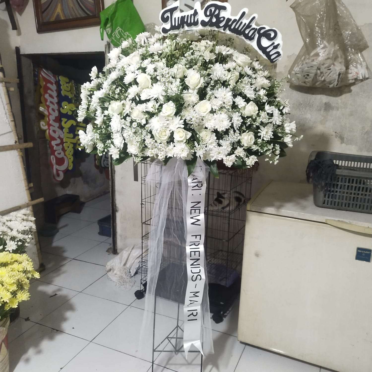 Standing flowers duka
